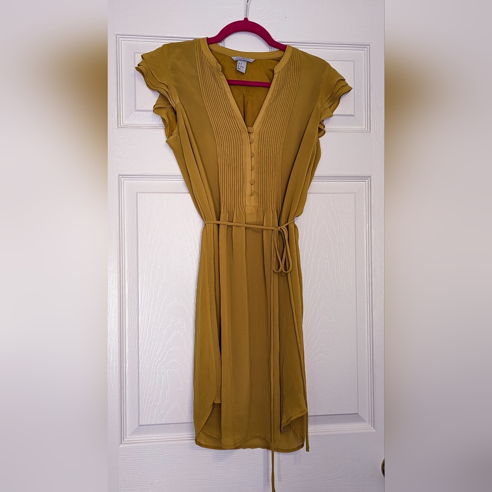 Mustard H&M Knee Length dress
